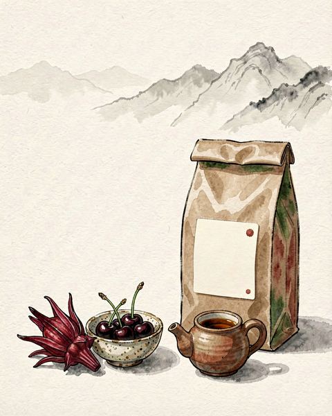 IG 貼文：雲南洛神，水洗咖啡豆